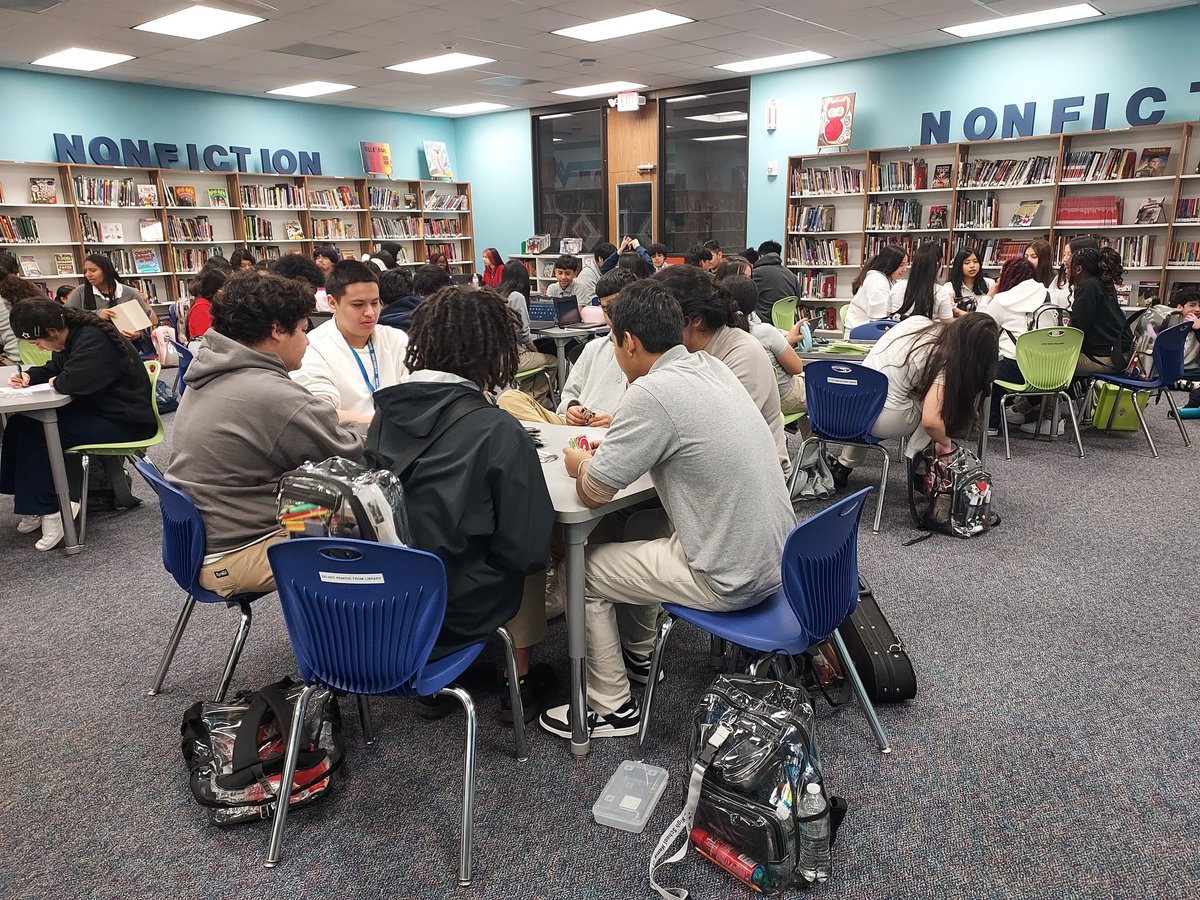 Olle Middle School Library tweet media