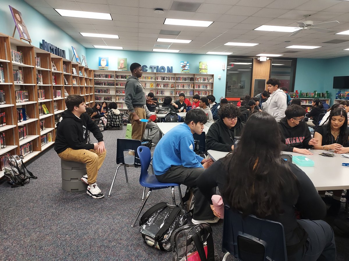 Olle Middle School Library tweet media