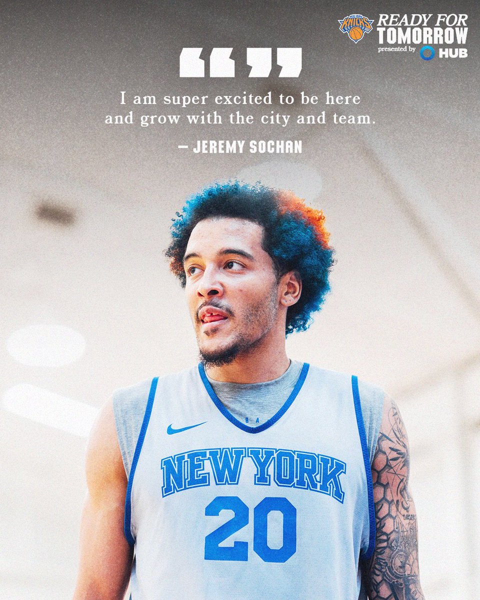 NEW YORK KNICKS tweet media