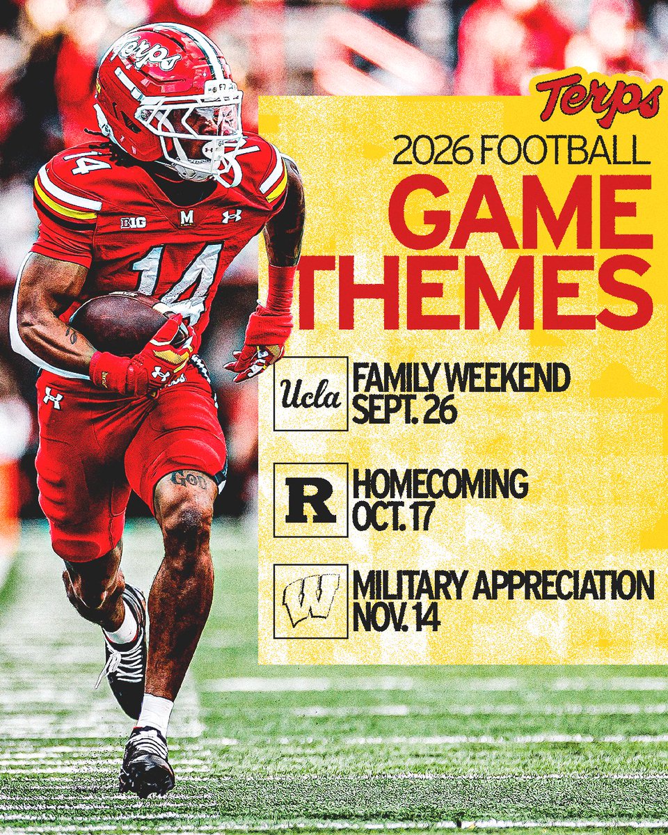 TerpsFootball's tweet photo. Circle the dates.
Protect our house.

🔗 https://t.co/DNsAchJIYe https://t.co/HX37JxZRwW