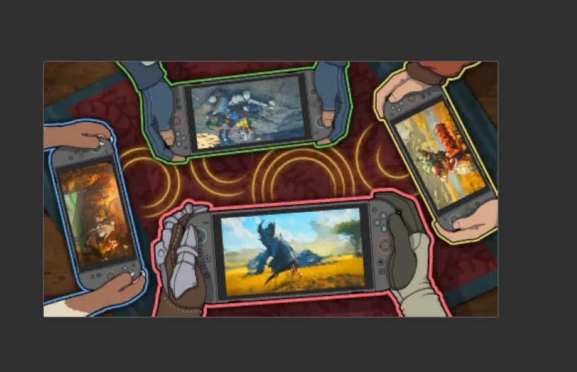 🚨 MONSTER HUNTER WILDS sur Nintendo Switch 2 a fuité ‼️

En effet, cette image a été découverte dans le datamining de la dernière version de Monster Hunter Wilds. 

On peut y voir quatre personnes jouer sur leur Switch 2 en mode local 👀

Source : reddit.com/r/monsterhunte…