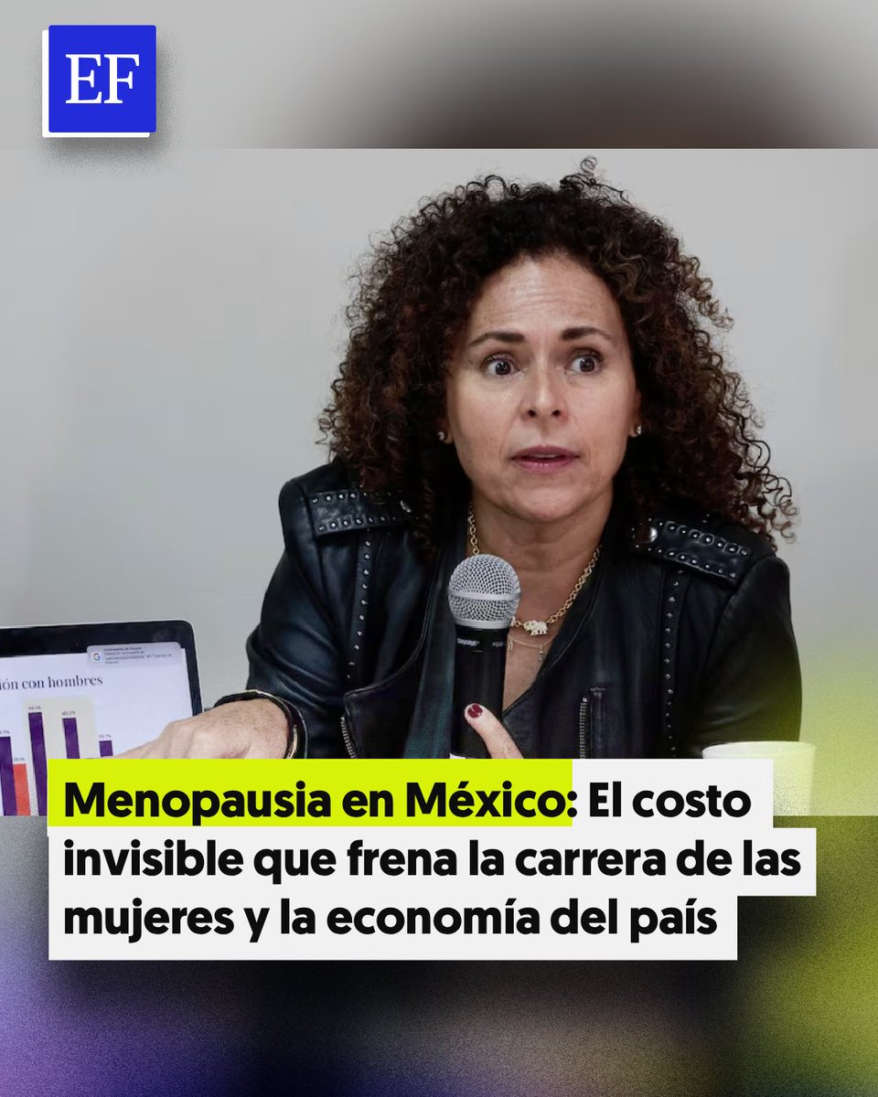 🔎 La ONU llamó a México a visibilizar el impacto económico de la menopausia.
Un estudio revela que el 67% de las mujeres encuestadas afirmó que los síntomas afectaron su trabajo, mientras que existe una brecha salarial del 30% en mujeres de 40 a 60 años elfinanciero.com.mx/salud/2026/02/…