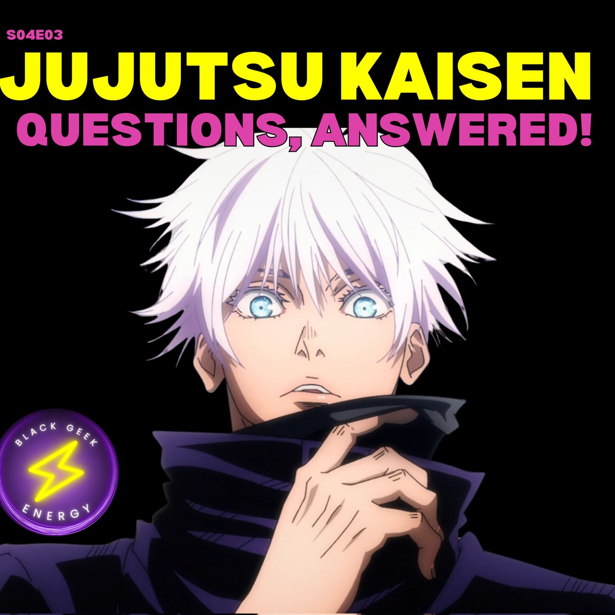 JJK &amp; the Black lens! Breaking down Gojo, cursed techniques, and identity. Plus, personal updates and recs!

linktr.ee/bgepodcast