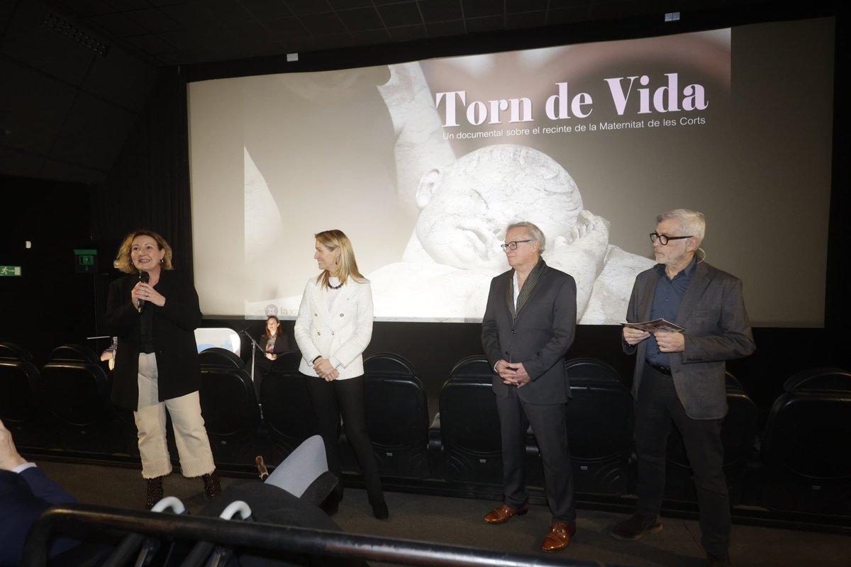 jordi_sacristan's tweet photo. Hem presentat el documental ‘Torn de vida’, la història del Recinte de la Maternitat de Barcelona @diba Estrena a  les tv’s de proximitat i @laxarxames el proper 8 de maig a les 22,30h. Arquitectura al serveis de les persones. https://t.co/A2wapnKnOL