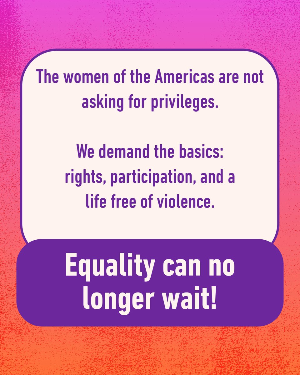 Inter-American Commission of Women (CIM) tweet media