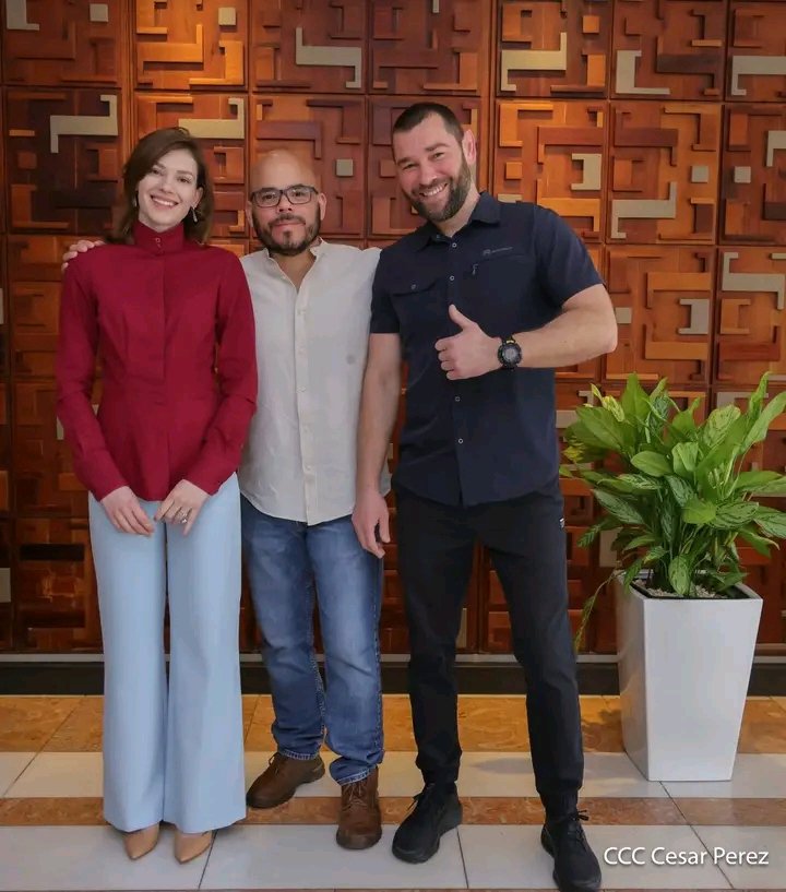 📅 El 17 de febrero, recibimos en Nicaragua a comunicadores de Belarús 🇧🇾. Lizaveta Tertel e Iván Martynovich explorarán el país, resaltando avances y cooperación, y se reunirán con comunicadores Sandinistas. 🎥✨

#Nicaragua #SomosRed