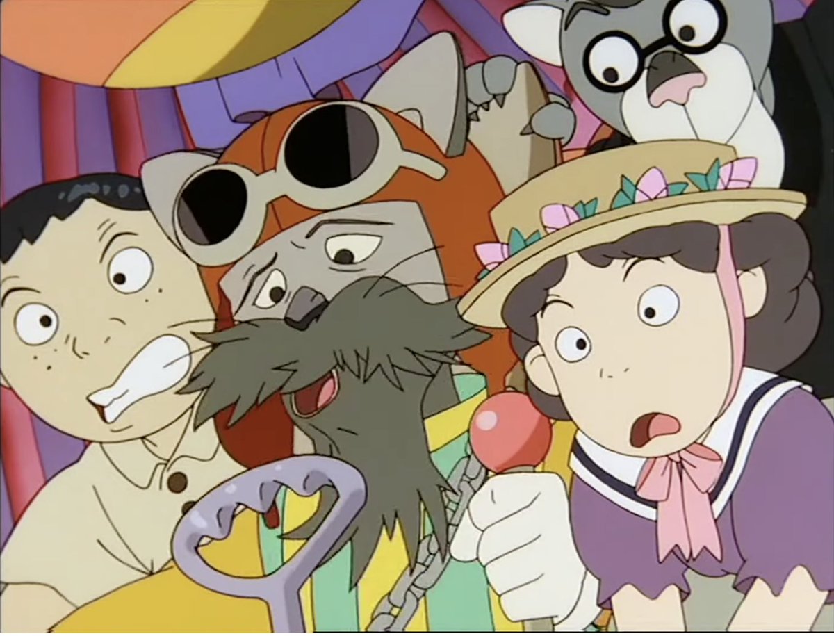 Finished watching a very obscure Japanese animated film called
