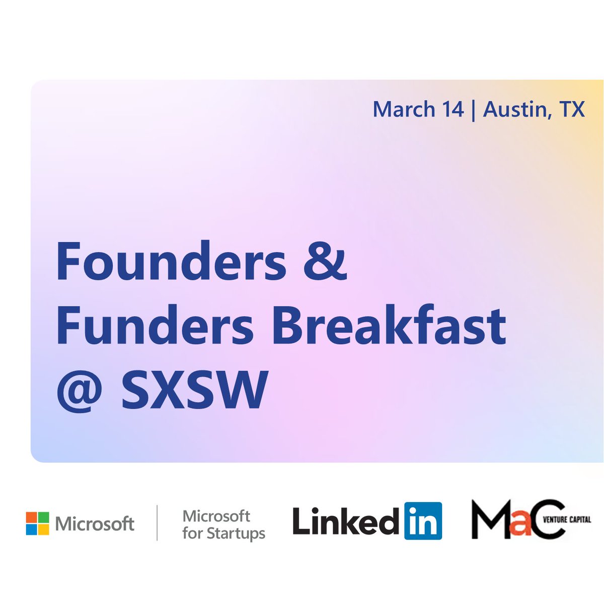 Microsoft for Startups tweet media