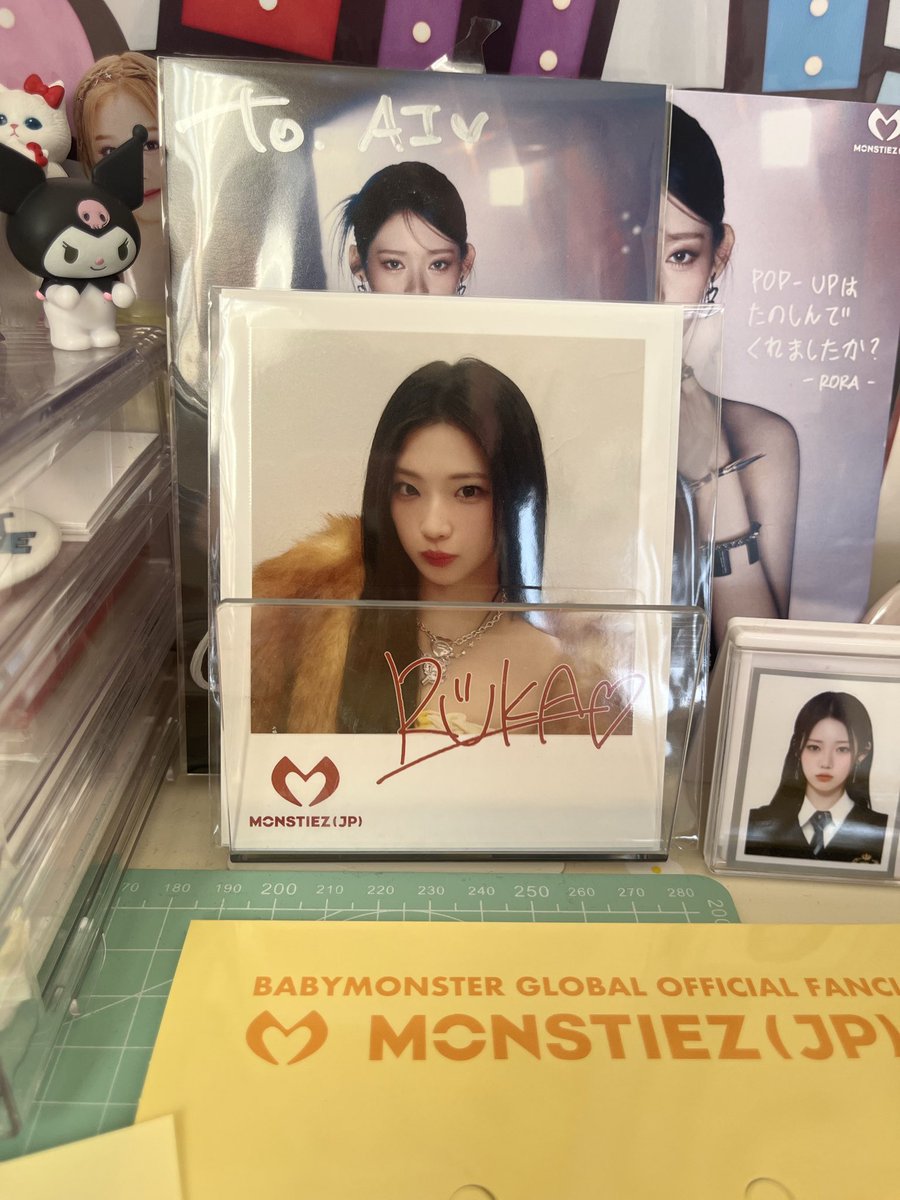 BABYMONSTER ベビモン FC継続特典 ポラロイド 風 トレカ 交換 譲:ルカ