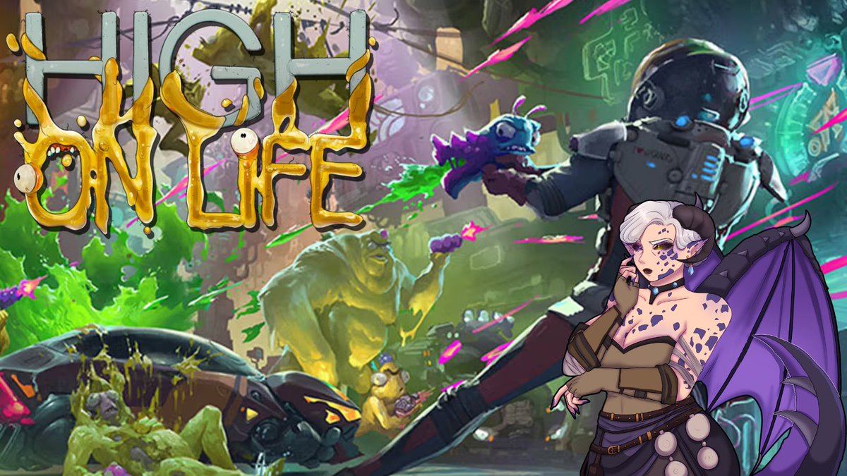 High on Life, powered by panic and pretty faces 😭💞
Let's go collect those bounty's Darlings~
twitch.tv/vickraalnova