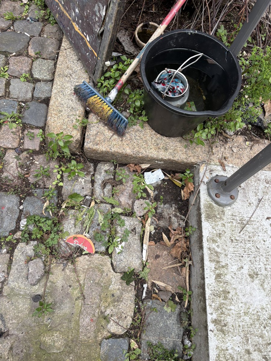 18 February 2026
I cleaned the Pullens Yard’s litter in the street and the trash they left by the empty trash bins. This attracts rats.