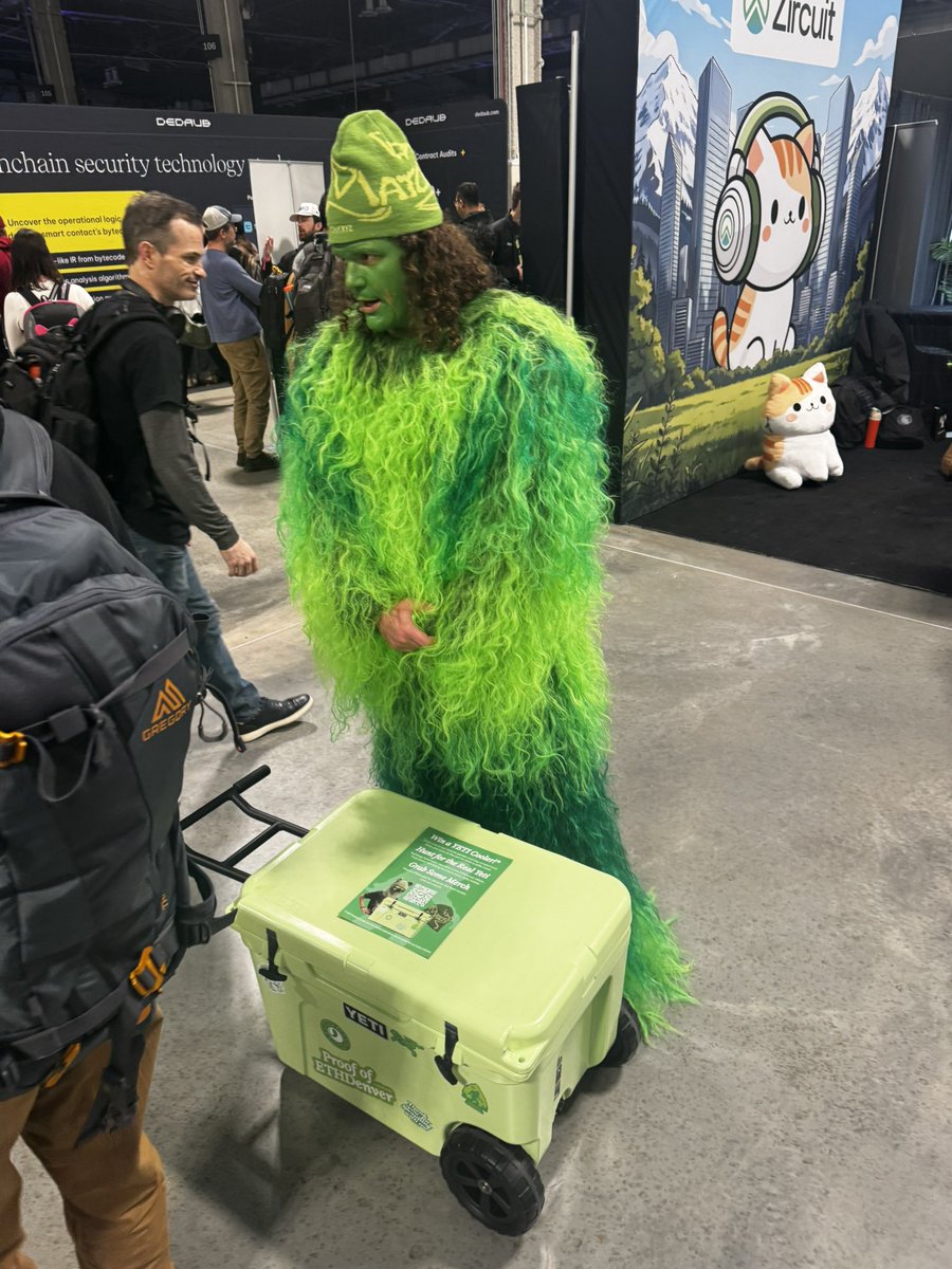 Just hit up the <a href="/matchaxyz/">Matcha 🍵✨</a> Matcha Garden at #ETHDenver! 🍵🏔️

Smoothest swaps, actual matcha, legendary vibes.