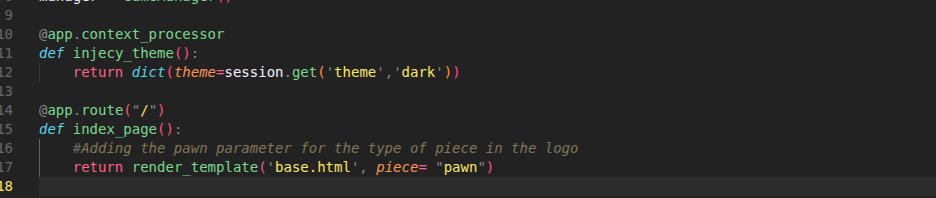 devmaro005's tweet photo. Day 38 of #10DaysOfCodeAndDesigns with the Sarcastic Geeks Trybe
@SarcasticGeek4u 
Today, I am working on the base html and css for the chessoffline. As I will use jinja templating, and a lot of things are similar across pages, I just need to inherit from the base to new pages https://t.co/rvMdfxslsK
