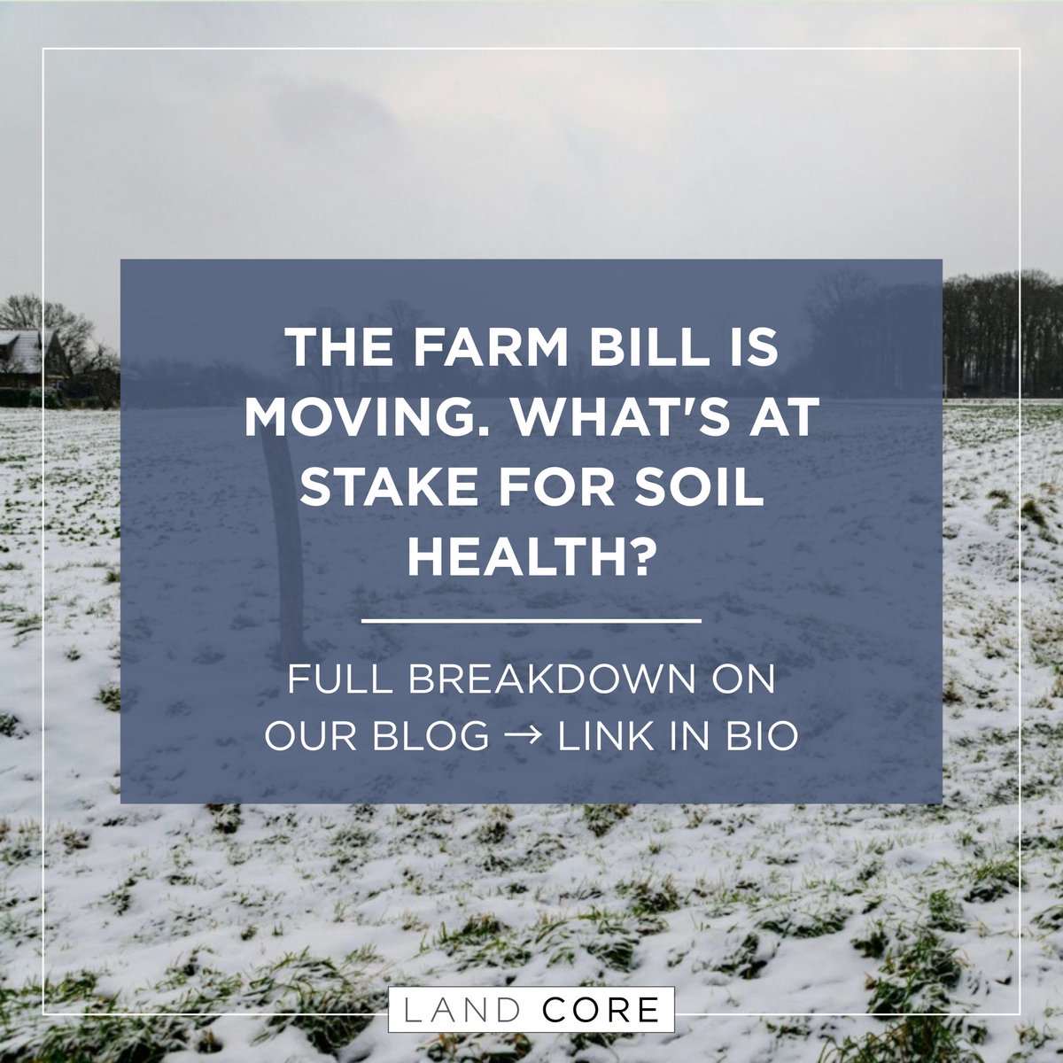 🚨📃The House Ag Committee released its text of The Farm, Food, and National Security Act of 2026 last week. 

Check out our latest blog post (link in bio) for a breakdown of what's in the bill and what it could mean for farmers and soil health advocates.