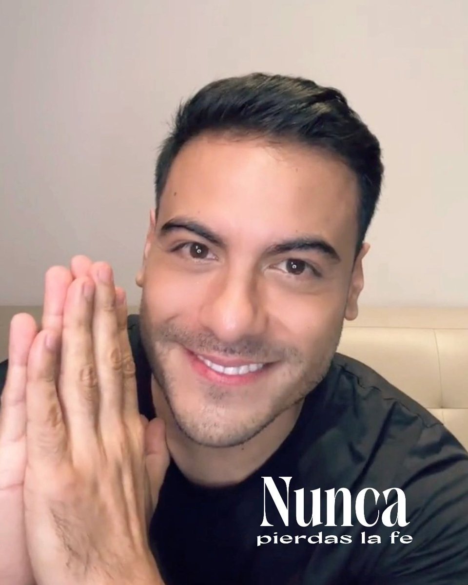 Nunca pierdas la fe🙏
Carlos Rivera 
Si te vas