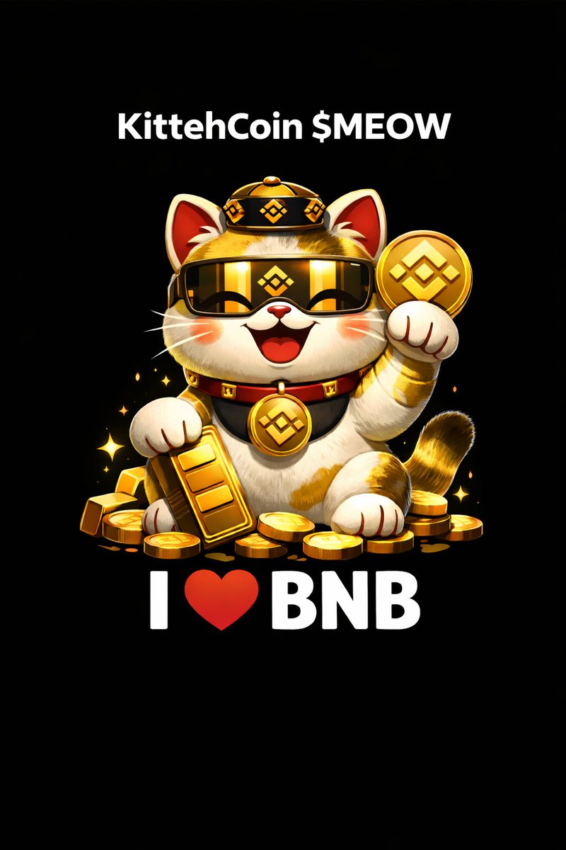 VincentT1794117's tweet image. #kittehcoin $MEOW on BNB 
@KittehCoinTeam 

0xf4FB971d07776D3b9BE8cB8bE8E3cE18053d4444

#ToTheMoon #100xgem #BNB #100xmemecoin