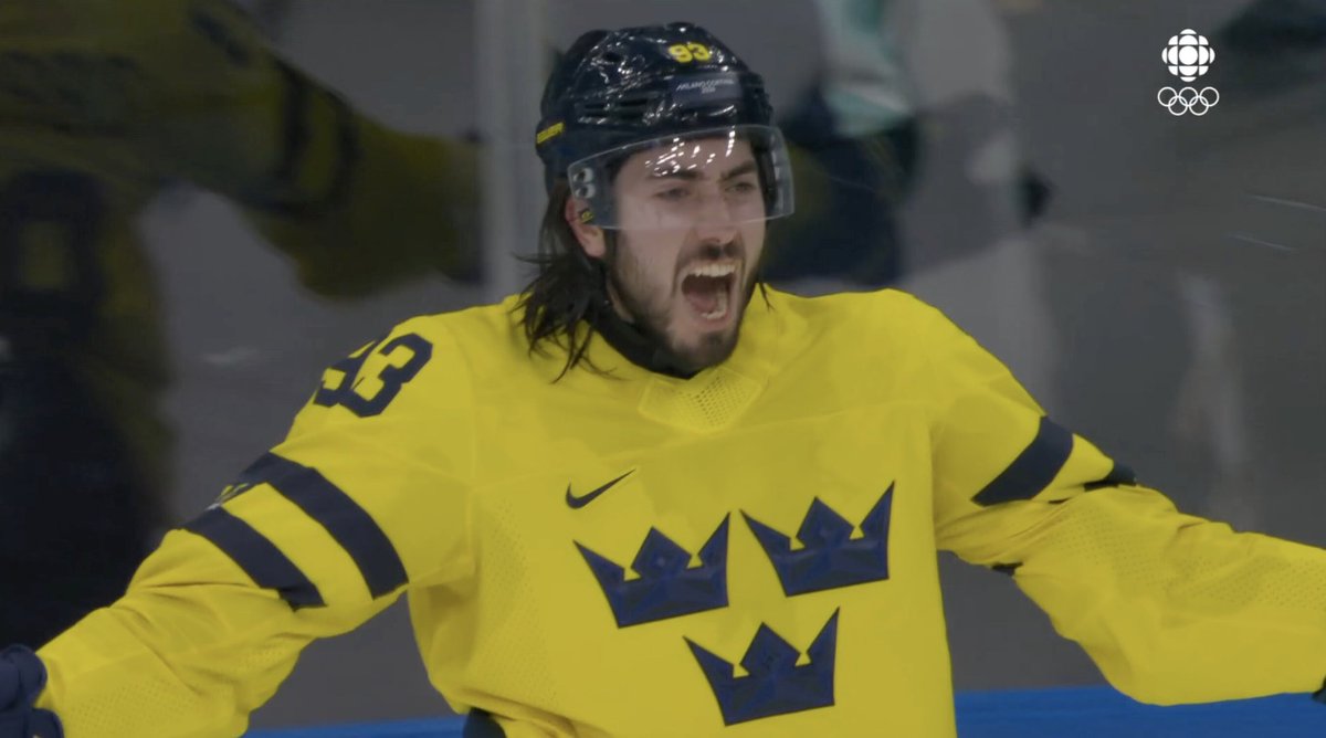 MIKA ZIBANEJAD TIES IT FOR SWEDEN WITH THE EXTRA ATTACKER 🇸🇪🚨