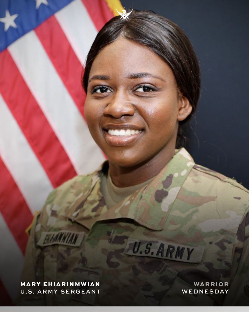Today, we celebrate Mary Ehiarinmwian who, in 2020, was recognized for extraordinary courage after stopping to rescue a driver whose vehicle had flipped and caught fire outside Schofield Barracks in Hawaii. A supply sergeant in the U.S. Army, she pulled the trapped driver to