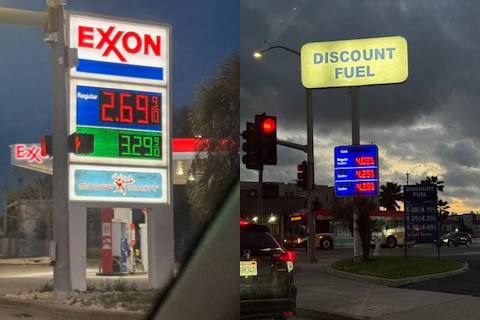 ConstantWebster's tweet image. These were taken yesterday. One was from South Carolina and the other from Southern California. Which picture belongs to which state?