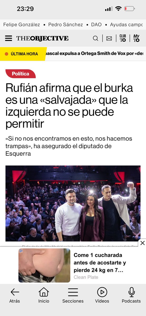 El golpista es muy de fiar, 24 horas antes vota que se pueda llevar en el Congreso! Menos vergüenza que un gato en una matanza