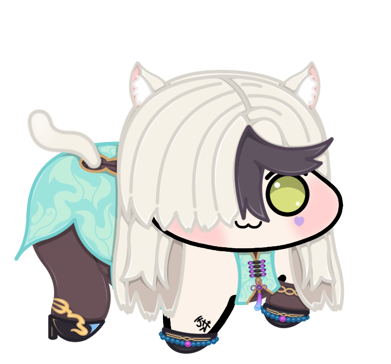 FlatXL's tweet photo. Introducing Qi: Soul Lanterns, From Cat Fantasy, in Doro format!

A mysterious Felinian from Yaozhou who offers her aid to the Inspector in their dreams, she is based on the white, short-haired variant of the Chinese Pastoral Cat.

All versions are here!
#CatFantasy #キャトファン https://t.co/w7Ag6N8YOl