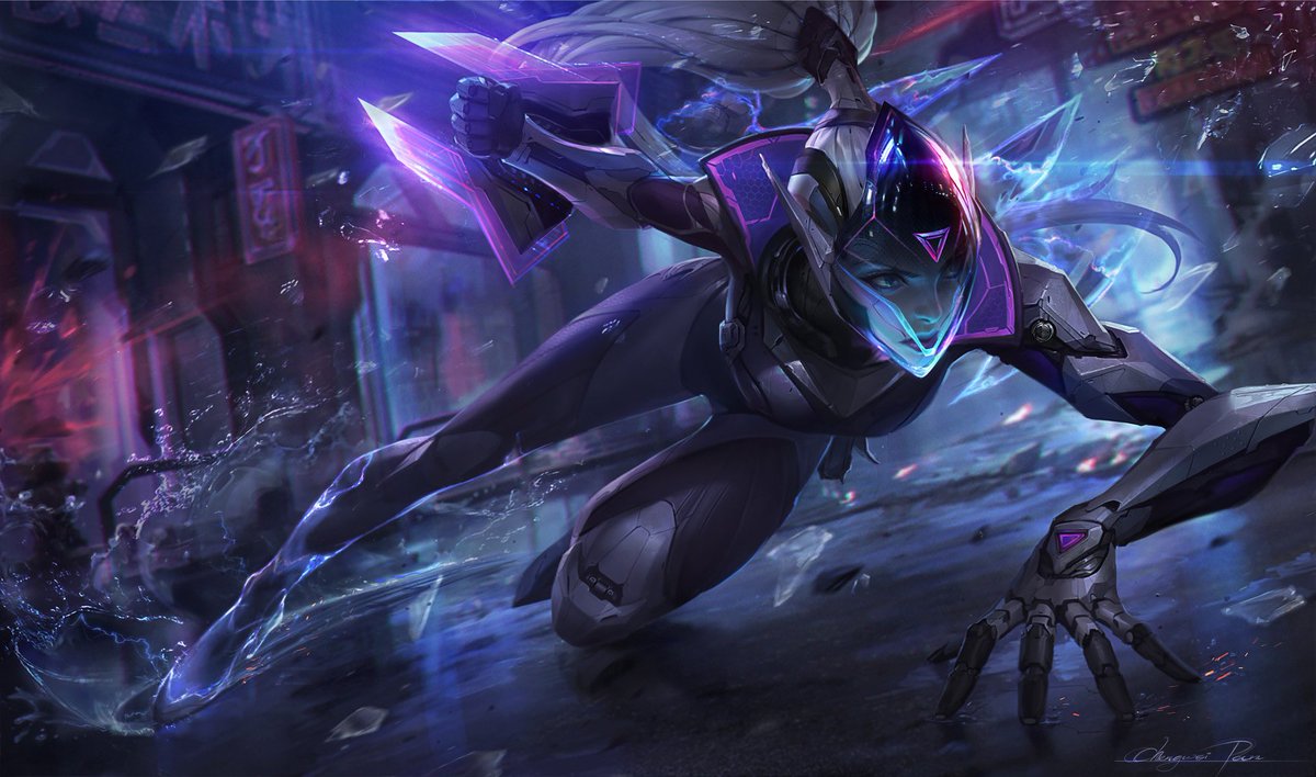 Vayne is the rawest design in the game

No magic
No demon pact
No ancient curse
No celestial blessing

Just blood, sweat, tears, and determination.  Refusal to quit.

Cold.
