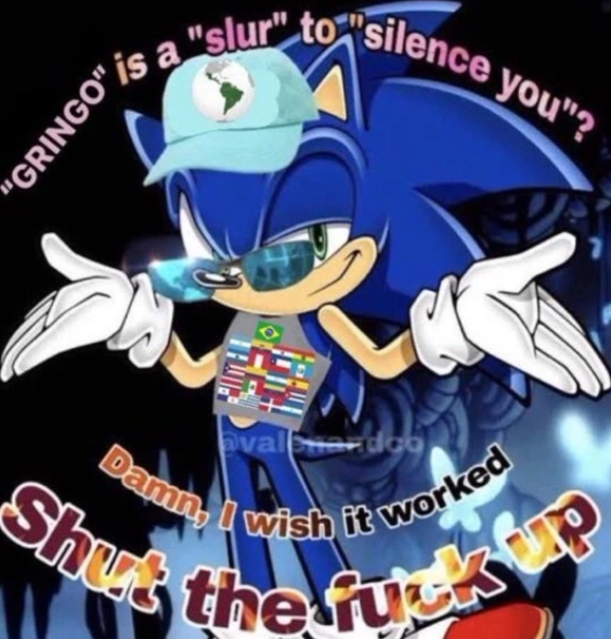 eu não AGUENTO MAIS os gringos tentando dizer que gringo é "slur" puta que pariu literalmente a américa latina inteira tentando explicar que não é bem assim e eles NO BUT YOU CALL ME THE G-WORD

VAI SE FUDEEEEEEEEEEEEEEEEEEEE