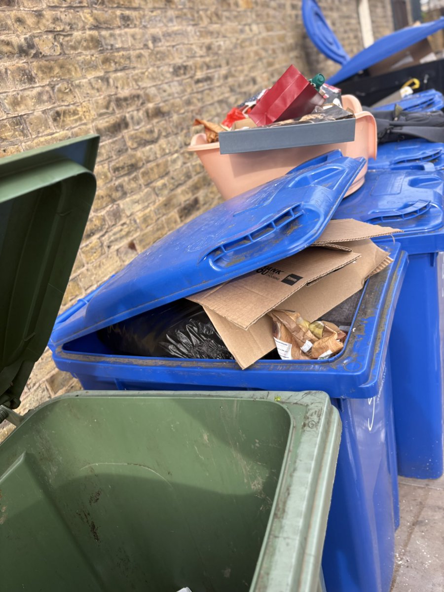 17 February 2026 - Tuesday 
Ilife Yard empty trash bins surrounded by trash everywhere. Went to asked the cleaners to clean the floor. I put most of the trash inside the bins.
