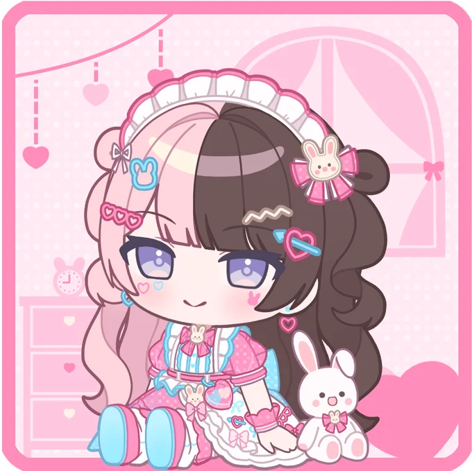 アイドルメイド風衣装SDひなーの #ひなのの絵なの