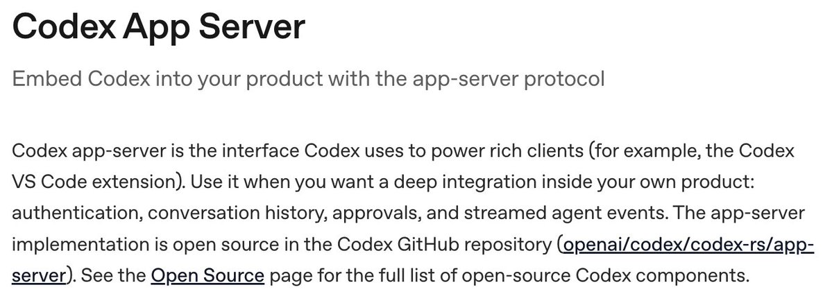 App-server doc excerpt