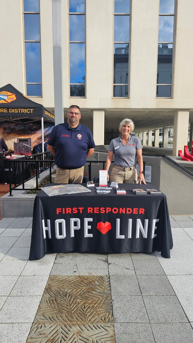 First Responder Hope Line tweet media