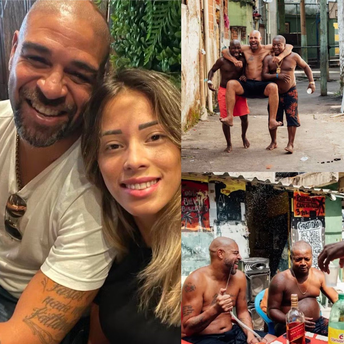 ADRIANO: "Ya no quiero tener esposa. A las mujeres les gusta hablar mucho. Los lunes y martes prefiero quedarme callado para recuperarme del fin de semana: me acuesto en mi cama, veo una película, pongo un documental, bebo mucha agua, enciendo el aire acondicionado y me acurruco