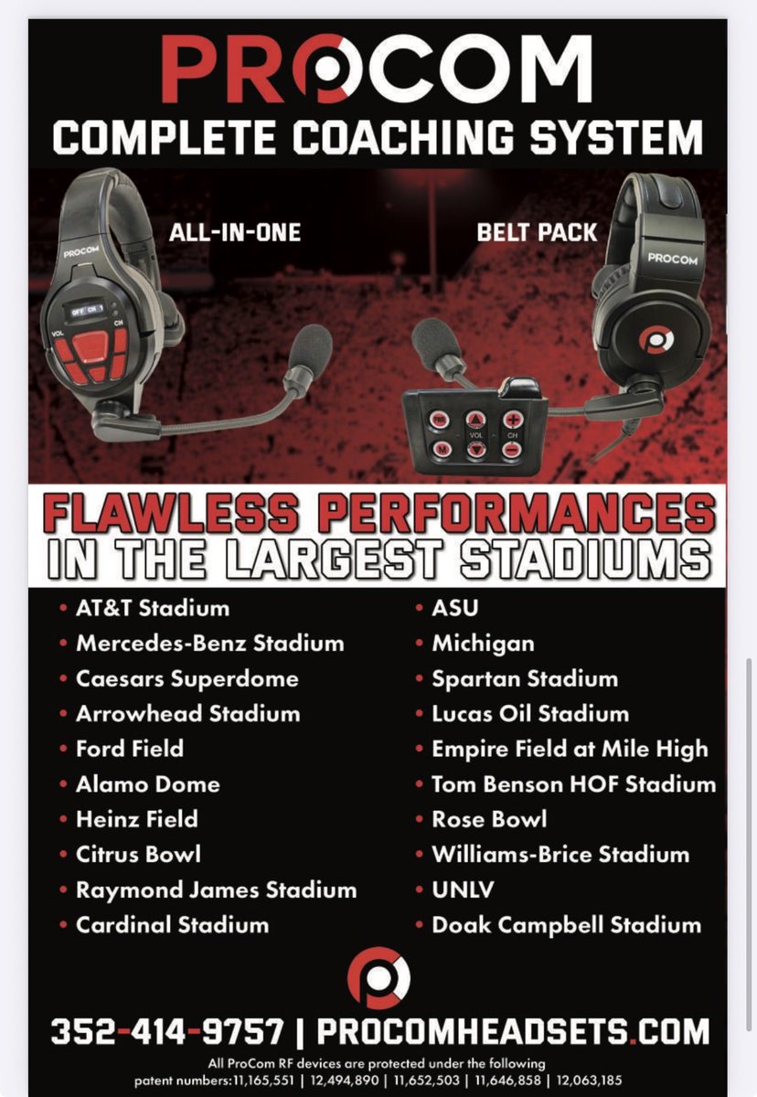 VHScoachSmitty's tweet photo. System solutions for Baseball, Softball, and Football. We develop high-end communications systems tailored to your needs. Contact me for more information. We offer a buyback program and payment options. https://t.co/mXWjM8GQc7
