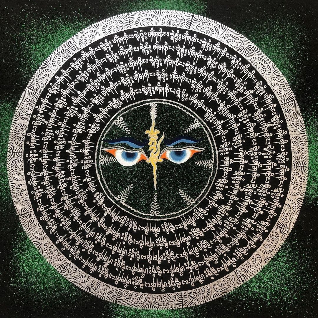 mhisamaya's tweet photo. buddha eye mandala https://t.co/1ZT40iA1Bm
