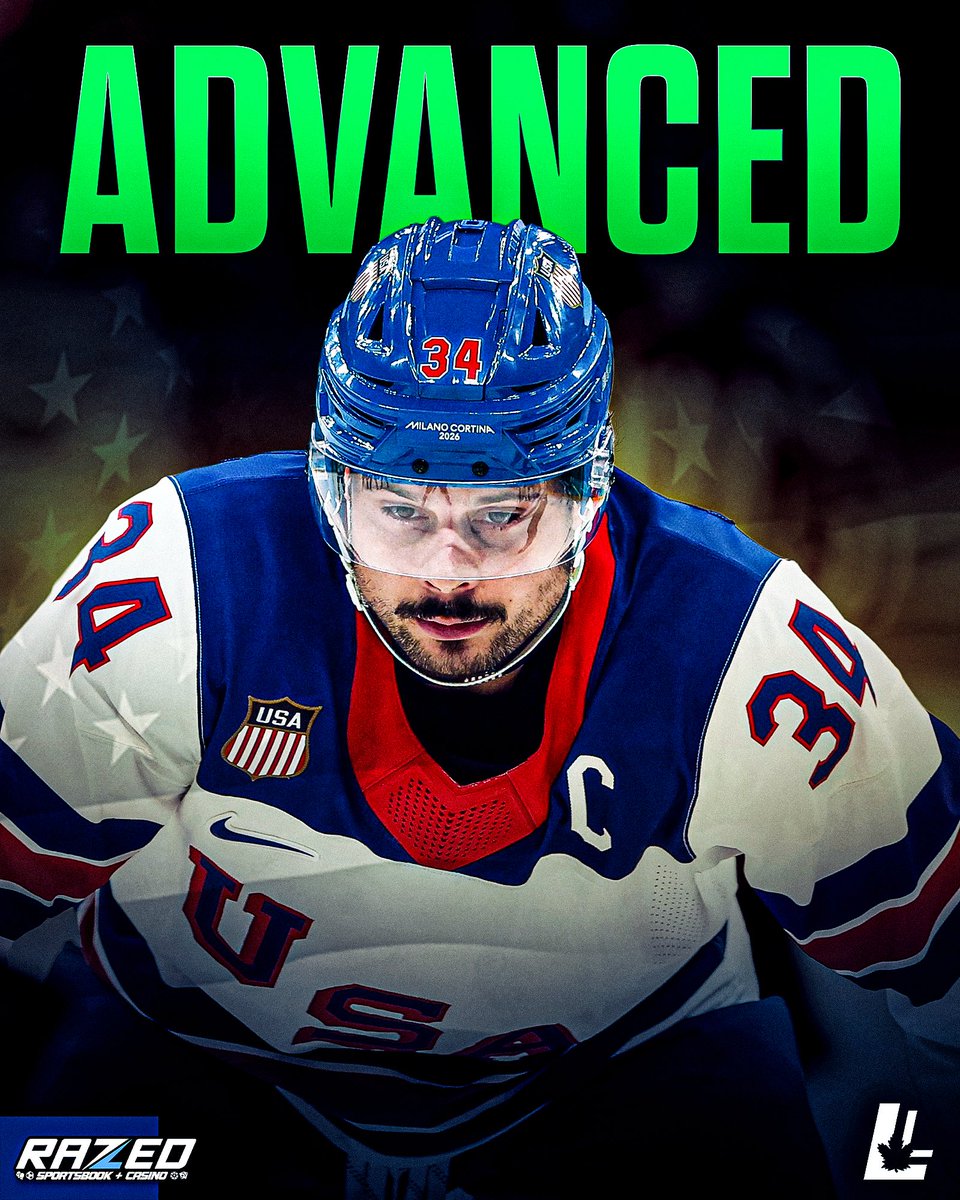 🚨🇺🇸 THE USA HAVE DEFEATED SWEDEN IN OVERTIME TO ADVANCE TO THE SEMIFINALS!!

MATTHEWS AND THE USA ADVANCE TO THE SEMIFINALS ON FRIDAY WHILE  NYLANDER AND OEL’S TOURNAMENTS COME TO AN END.

WHAT A GAME.

#leafsforever #MilanoCortinaOlympics2026