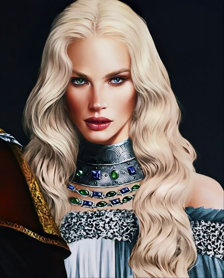 SimRedas's tweet image. A mais linda é a do livro, a da série parece uma caminhoneira, tenho até medo do que vão fazer com a Shiera Seastar se forem adapta-lá algum dia