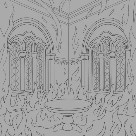 Erika_999dw's tweet photo. 🔥 A room swallowed by flames, yet holding a strange beauty within its chaos. ✨
🌪️ Light, shadow, and fire come together to create a moment frozen in dramatic intensity.
#IllustratedBackground #DigitalArt #FireArt #FantasyScene #ArtIllustration #EpicVisuals #CreativeWorld 🔥✨🏰 https://t.co/RCj2czShu9