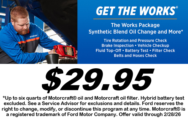 NorthsideFord's tweet photo. Now until the end of the month, "Get the Works!"
Oil change, Tire rotations, Battery Tests &amp; more -keep your Ford up to speed with the best!
#theworks #ford #service #dealership #limitedtime https://t.co/KoWJ5rr373