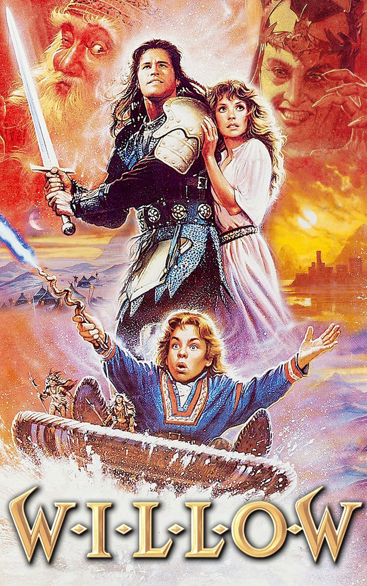 Recuerdo con cariño la primera vez que vi Willow. Fue en el cine del pueblo donde pasábamos el mes de agosto y a mi hermano no le cobraron la entrada porque tenía tres años. La taquillera pensó que se dormiría, pero estuvo con los ojos abiertos, como la víctima de un hechizo.