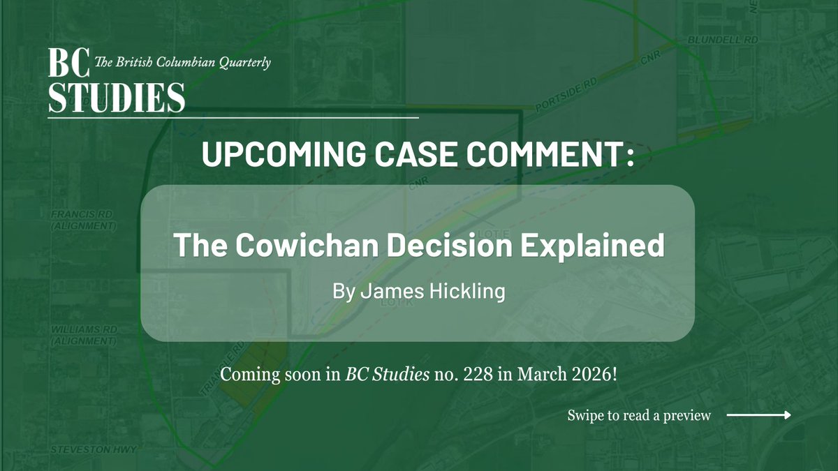 BC Studies Journal tweet media