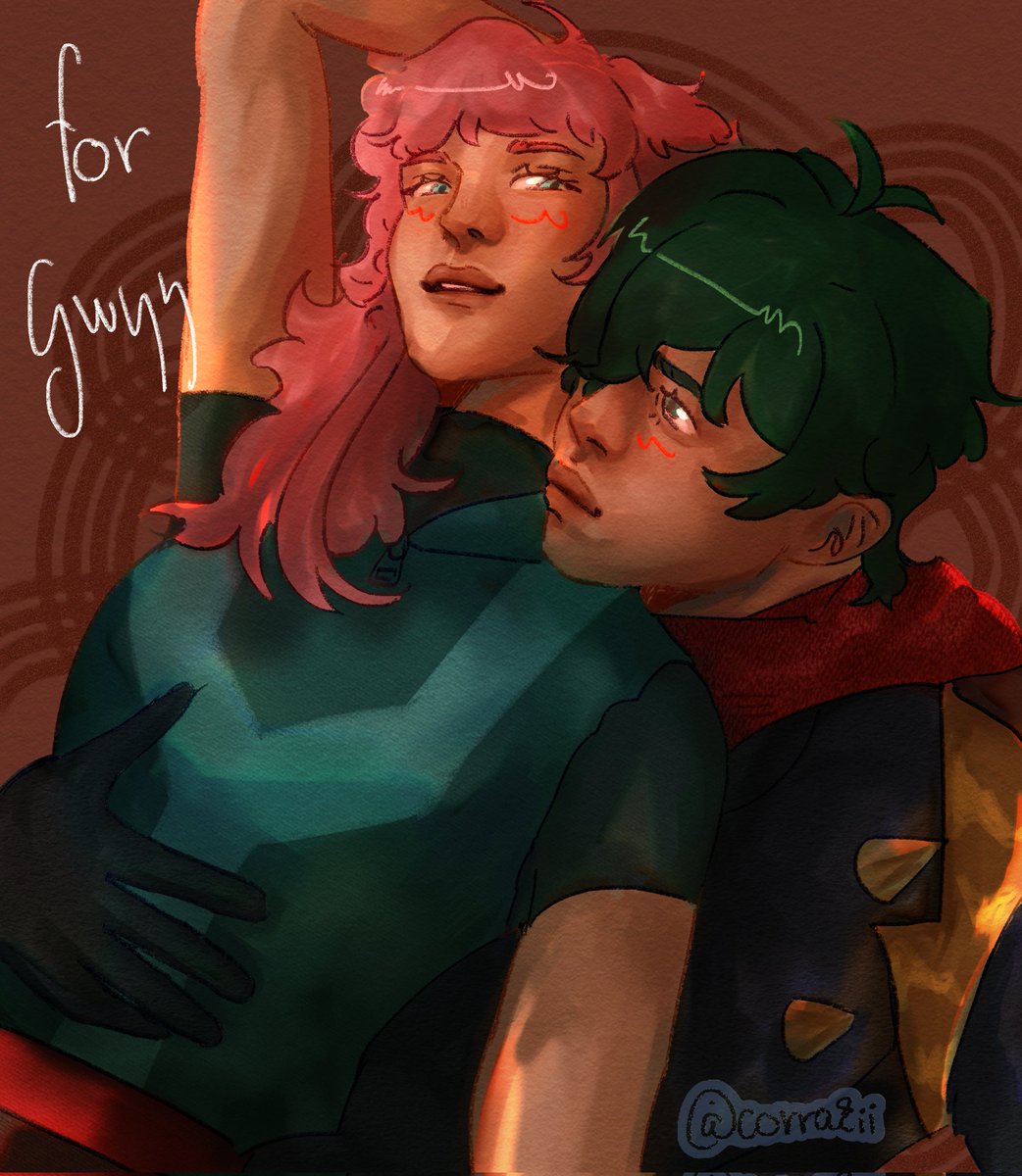 Art trade with gwyy.art on Instagram!
[Lighter Lorenz fanart, ZZZ OC, ocxcanon, yumeship]