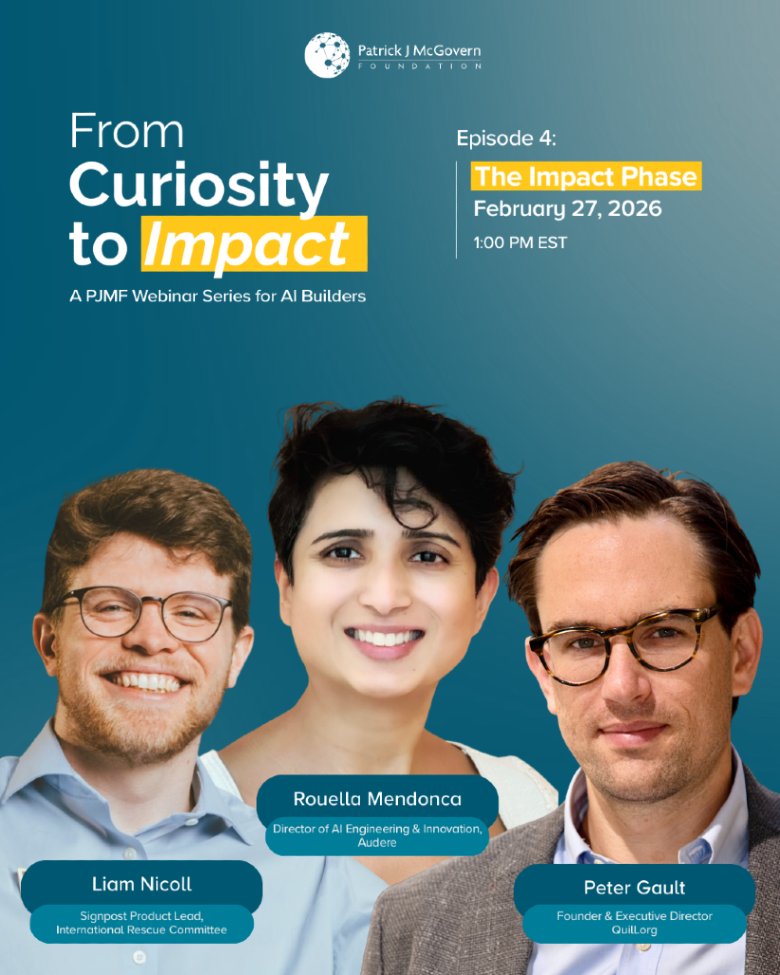 Patrick J McGovern Foundation tweet media