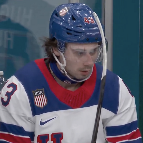 ESPNBET's tweet photo. QUINN HUGHES WINS IT FOR TEAM USA IN OVERTIME 🇺🇸 https://t.co/q8ooK5U1y0