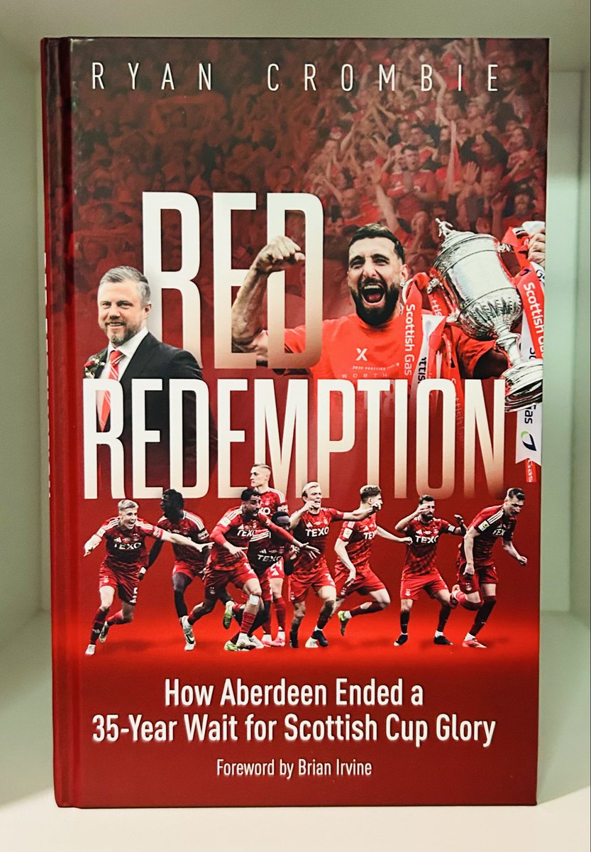 SoccerBooksLtd's tweet photo. *AVAILABLE NOW*
The definitive account of how #AberdeenFC ended a 35-year wait to lift the #ScottishCup Combining fan insight, exclusive interviews &amp; historical reflection, it explores what the win meant to a club, a city &amp; its people⚽️📕👇
https://t.co/FRk2L9NNqZ
#COYR https://t.co/WPVfQvaA7O