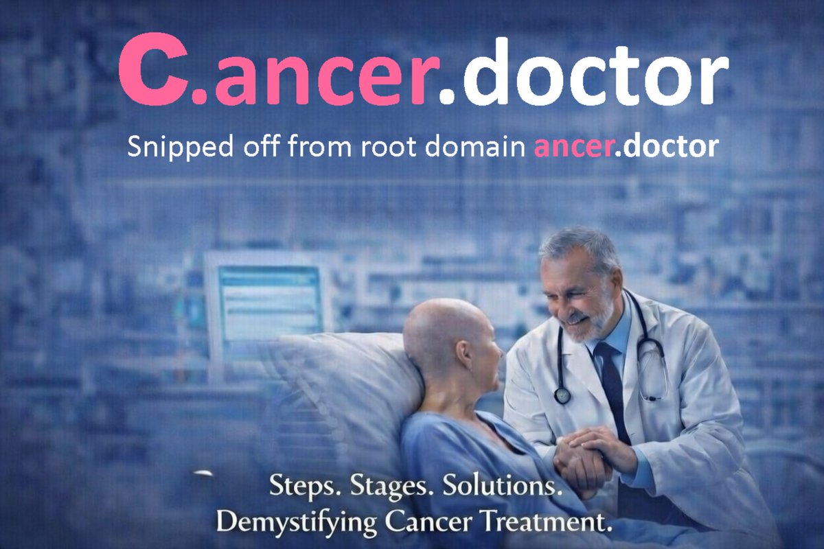 pdnjournal's tweet photo. https://t.co/ivkaw61T0A

Root: https://t.co/CcDGkNT1Ir
Strategically structured to form “Cancer Doctor” through intentional segmentation.
Readable. Memorable. Industry-defining potential in digital oncology.

Premium health-tech positioning asset.

BIN: $24,888
Serious acquisition inquiries via DM.

#DomainForSale #DomainInvesting #Brandable #HealthTechDomains