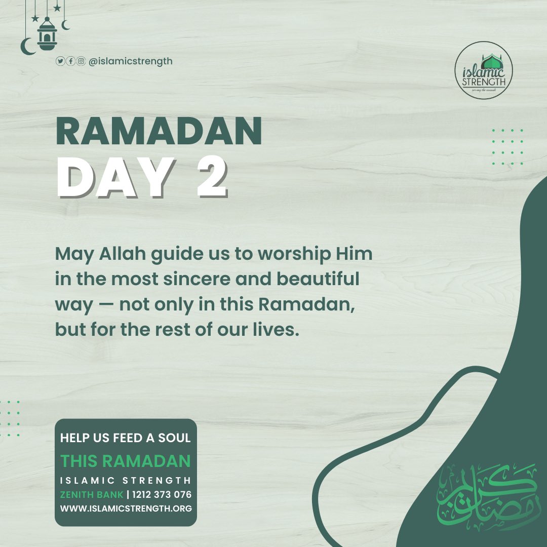 #Ramadan Day 2
