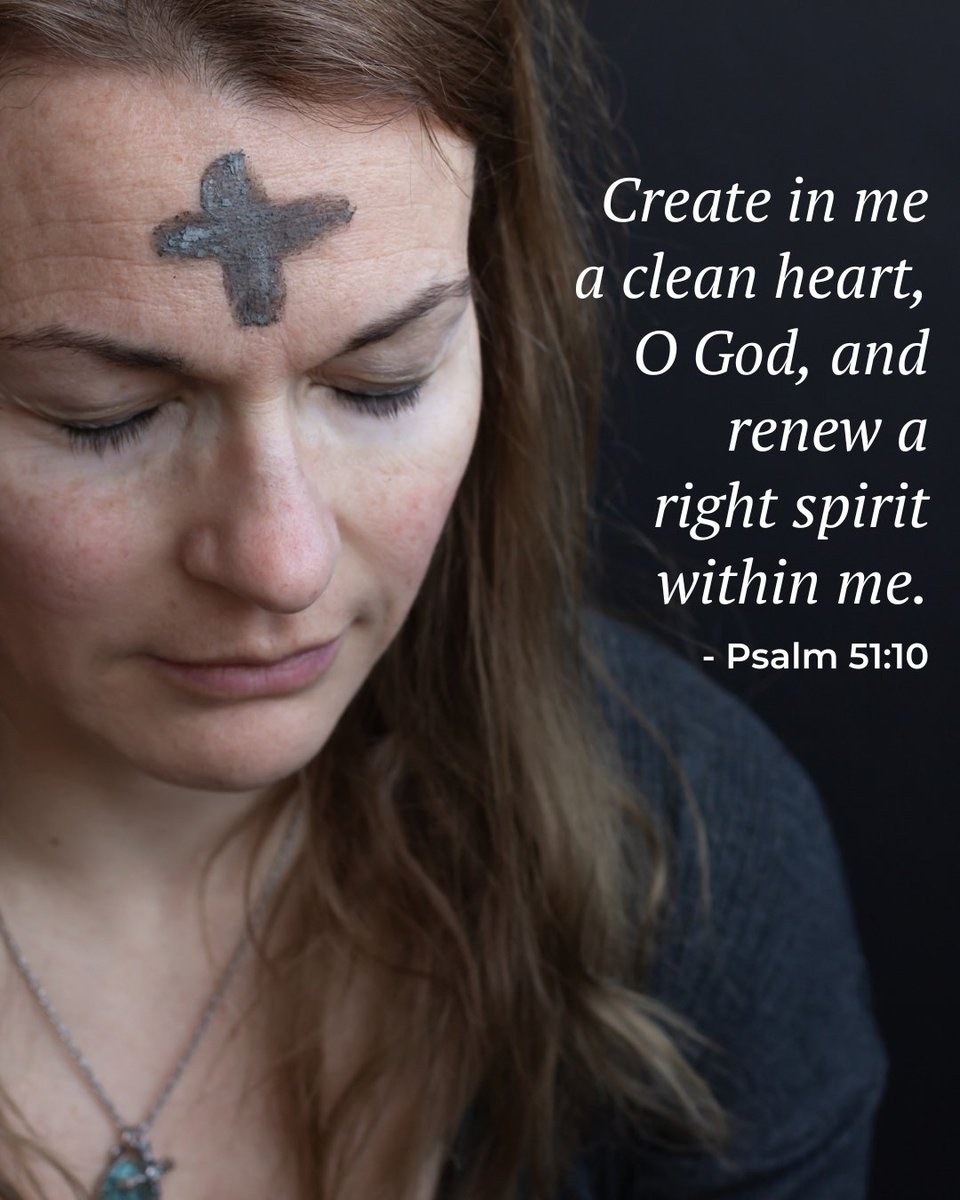 LCMSFoundation's tweet photo. On Ash Wednesday we are reminded that our hearts need to be made new. Jesus cleans our sinful hearts, through him we are forgiven!
#LCMSFoundation #LCMS #AshWednesday #Lent2026 https://t.co/zgyK7zLDv3