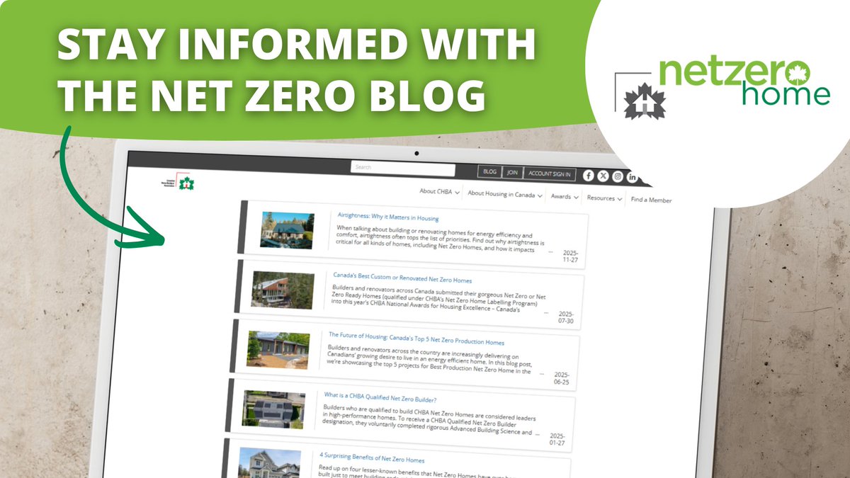 CHBA Net Zero tweet media
