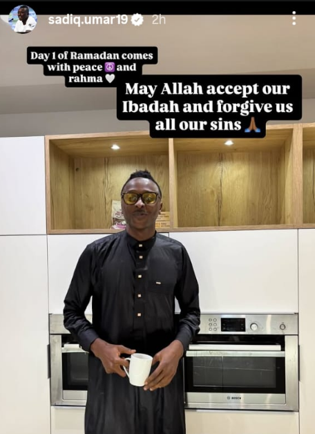 😂 Así vive Sadiq su primer día de Ramadán.