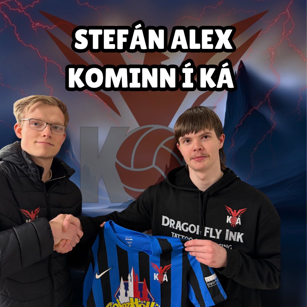 KAasvellir's tweet photo. Stefán Alex í KÁ (staðfest) https://t.co/LLmtOo0psG